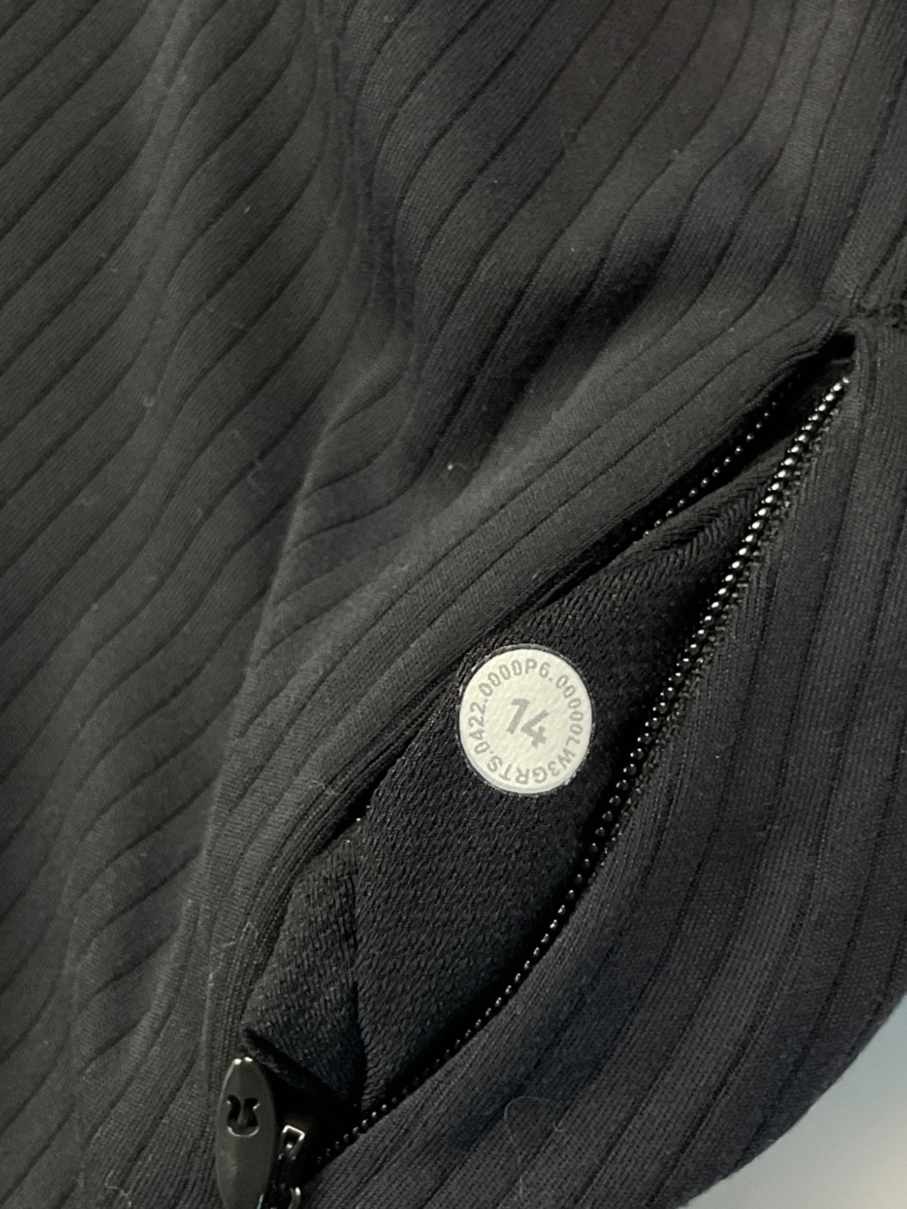 Lululemon Its Rulu Run Ribbed Half Zip - Picture 7 of 7